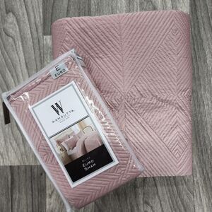 Wamsutta Bliss Mauve Euro Sham